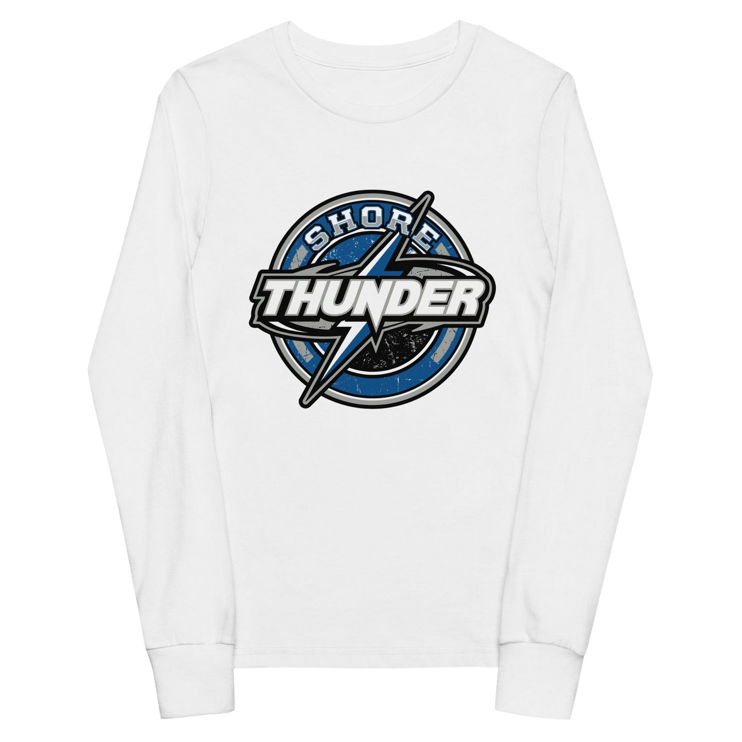 Performance | Youth Long Sleeve T-Shirt | Shore Thunder LLC | Badge Logo