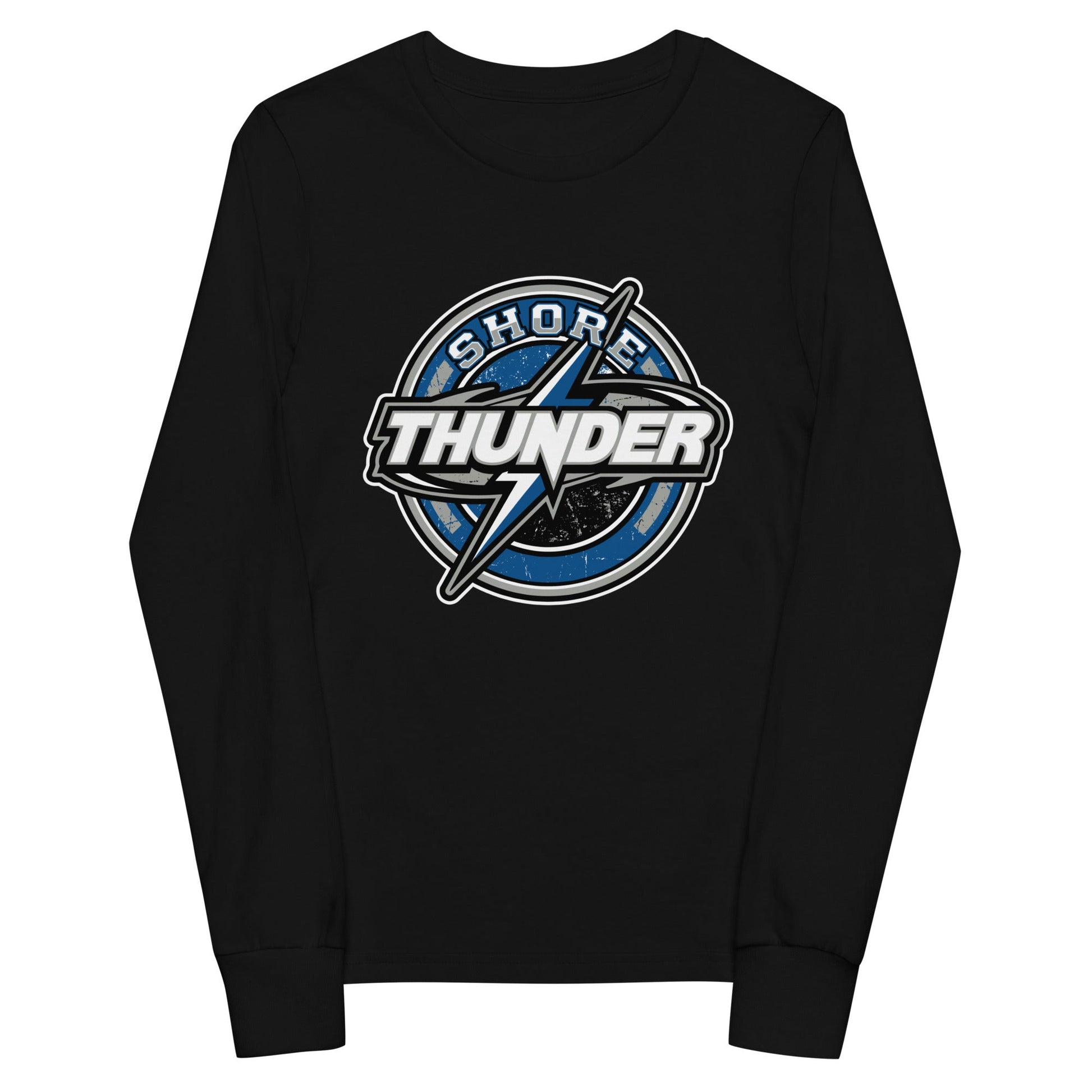 Performance | Youth Long Sleeve T-Shirt | Shore Thunder LLC | Badge Logo