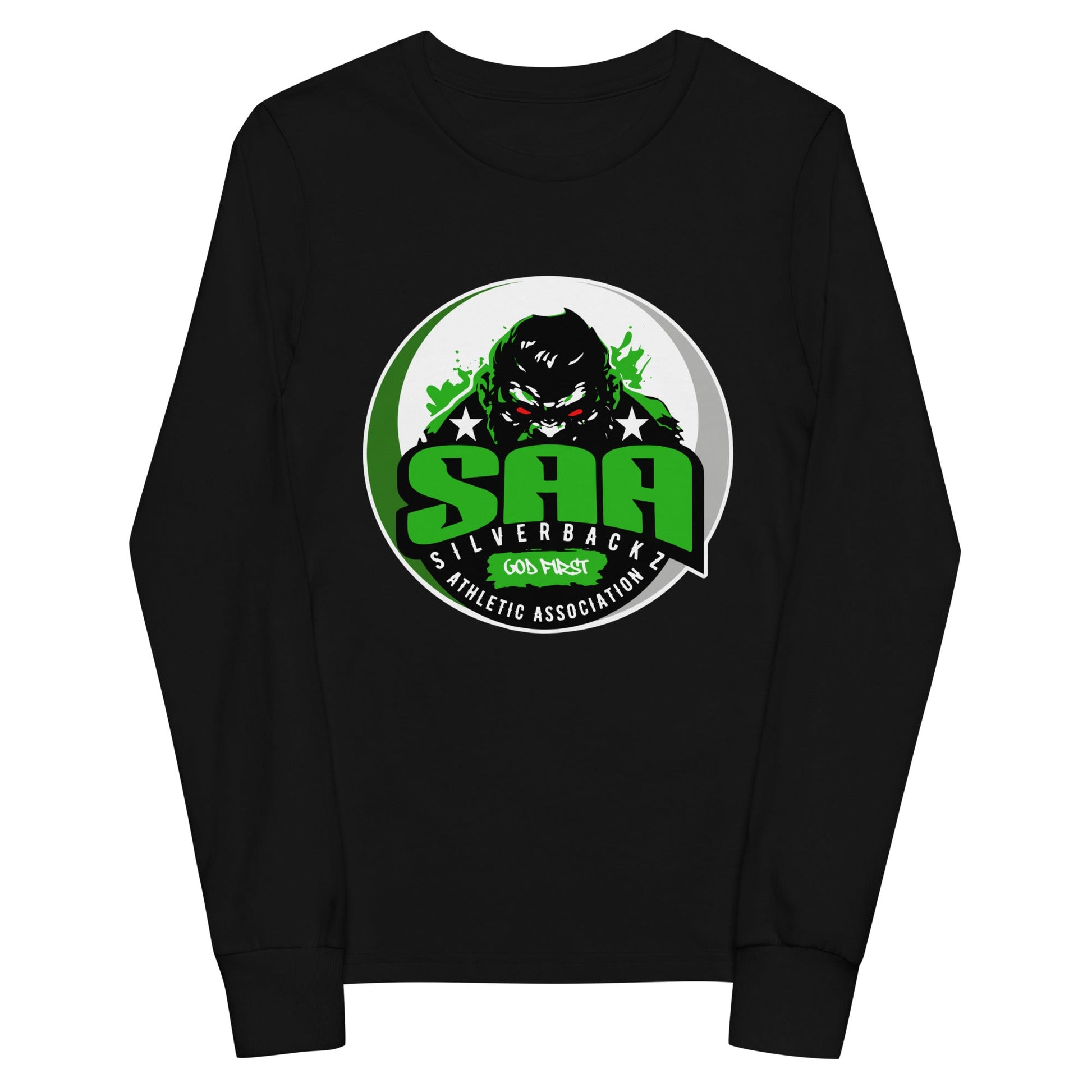 Performance | Youth Long Sleeve T-Shirt | Silverbackz Athletic Association LLC | Silverback Logo