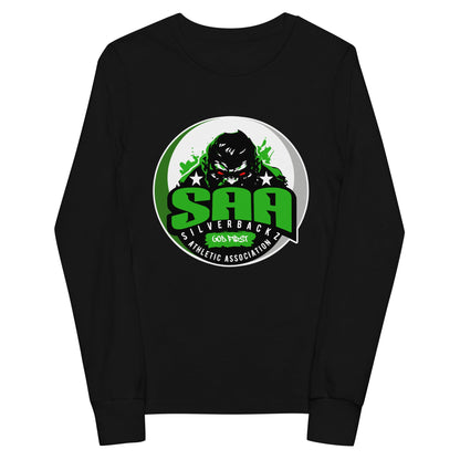 Performance | Youth Long Sleeve T-Shirt | Silverbackz Athletic Association LLC | Silverback Logo