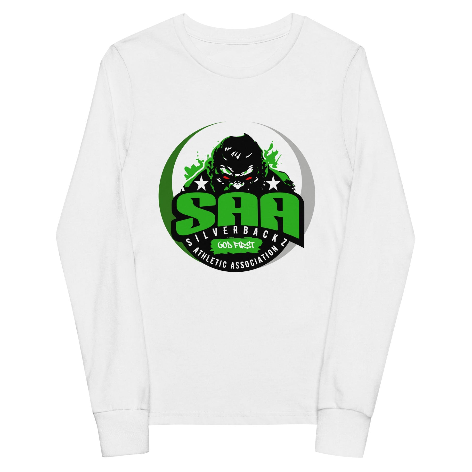 Performance | Youth Long Sleeve T-Shirt | Silverbackz Athletic Association LLC | Silverback Logo