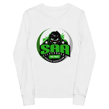 Performance | Youth Long Sleeve T-Shirt | Silverbackz Athletic Association LLC | Silverback Logo