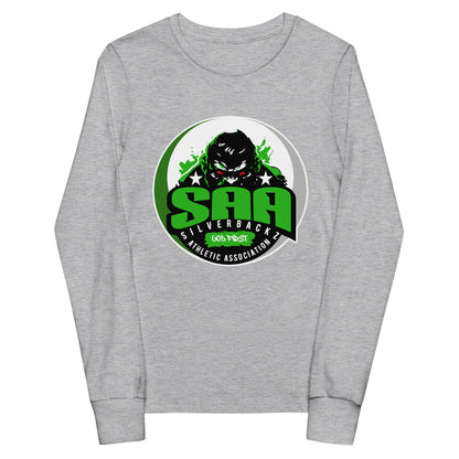 Performance | Youth Long Sleeve T-Shirt | Silverbackz Athletic Association LLC | Silverback Logo