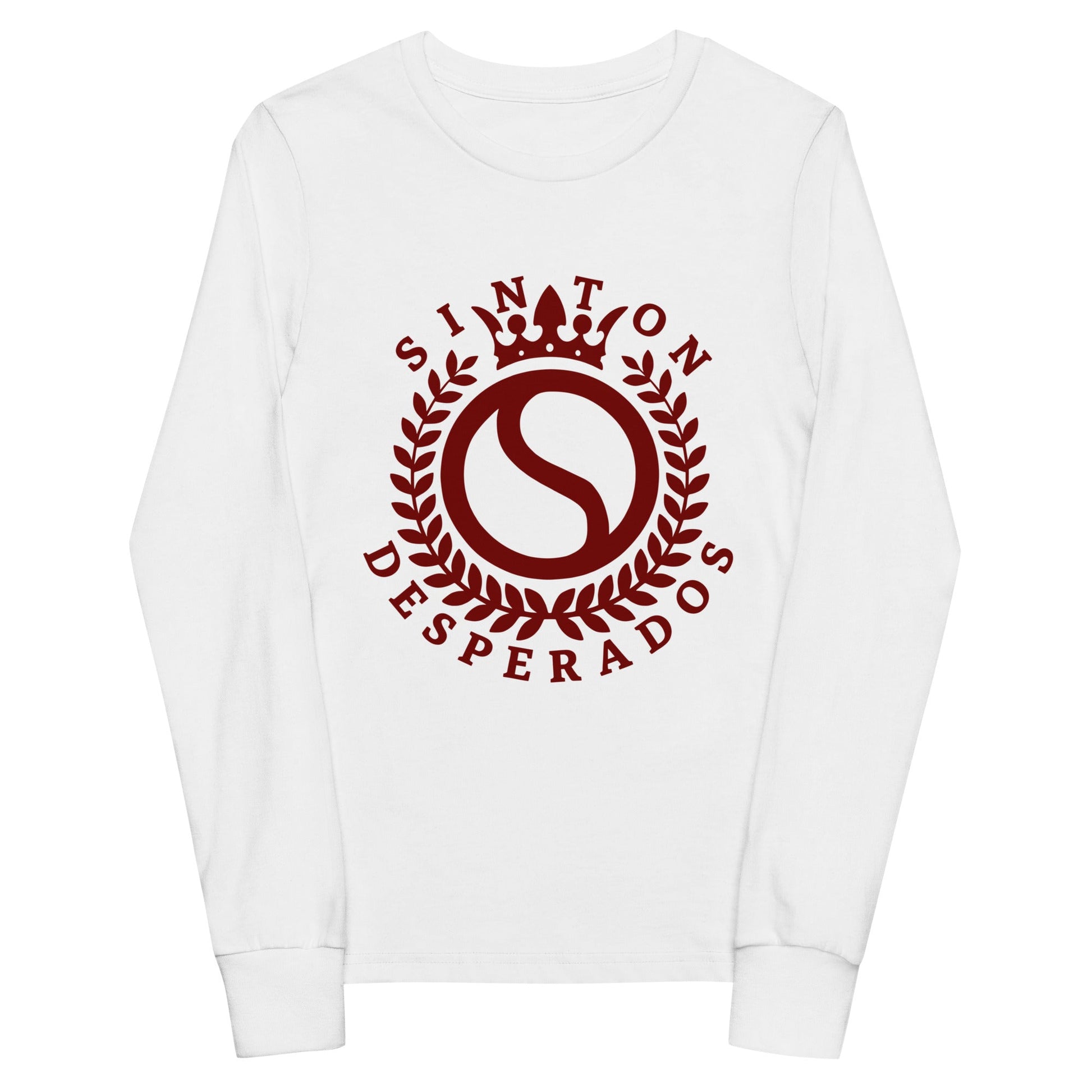 Performance | Youth Long Sleeve T-Shirt | Sinton Desperados Baseball | Emblem Logo