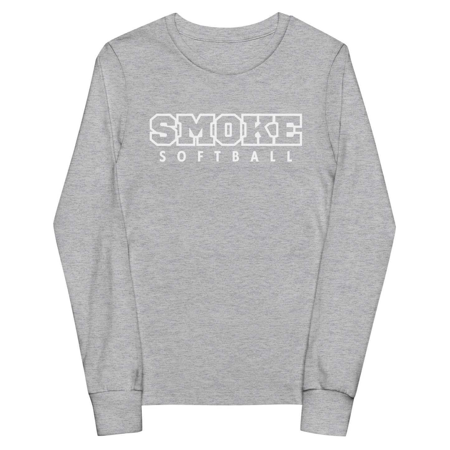 Performance | Youth Long Sleeve T-Shirt | Smoke 14U Softball | Emblem Logo