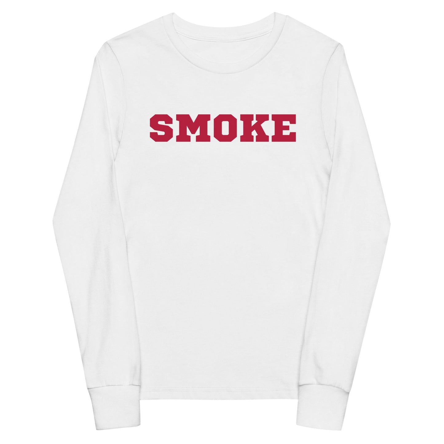 Performance | Youth Long Sleeve T-Shirt | Smoke 14U Softball | Modern Script Logo