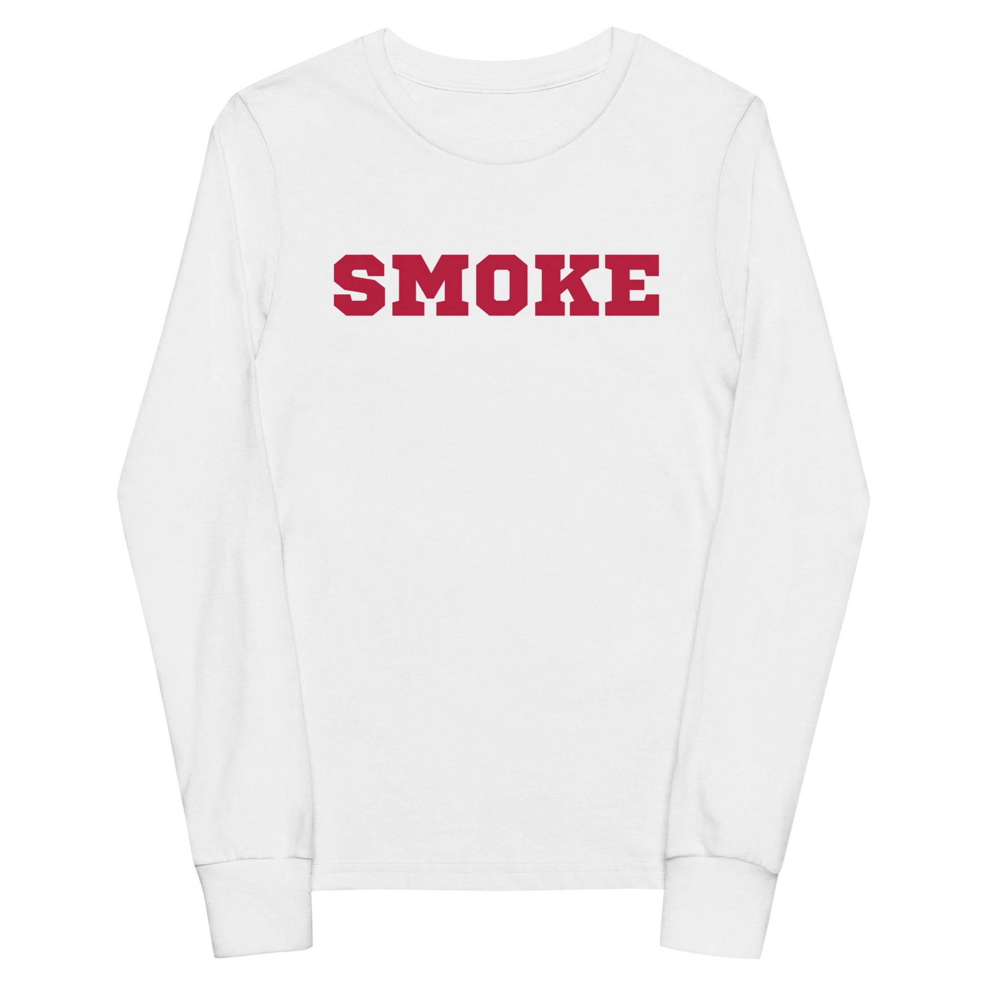 Performance | Youth Long Sleeve T-Shirt | Smoke 14U Softball | Modern Script Logo