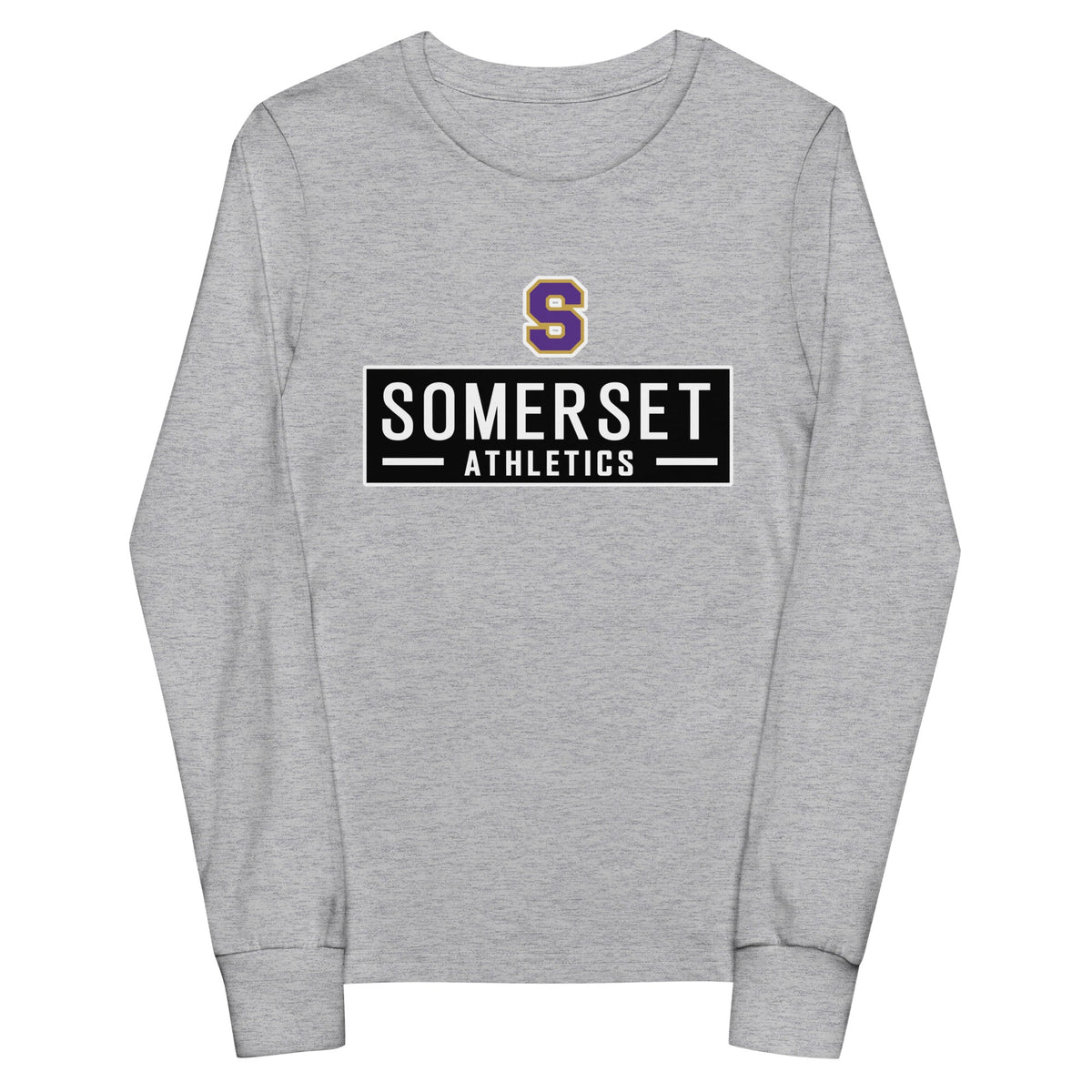 Performance | Youth Long Sleeve T-Shirt | Somerset Athletics | Somerset Logo