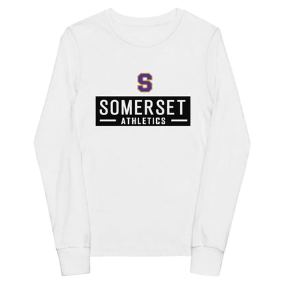 Performance | Youth Long Sleeve T-Shirt | Somerset Athletics | Somerset Logo