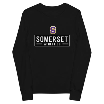 Performance | Youth Long Sleeve T-Shirt | Somerset Athletics | Somerset Logo