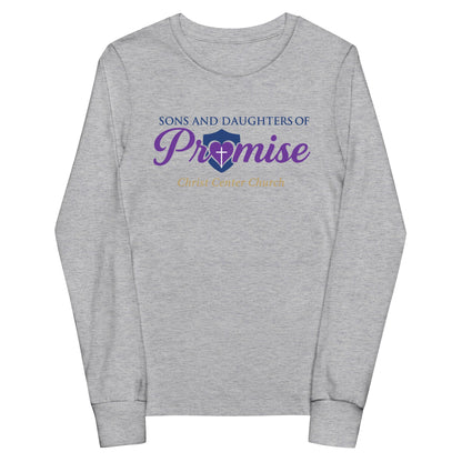 Performance | Youth Long Sleeve T-Shirt | Sons and Daughters of Promise, Inc. | Sons and Daughters Logo