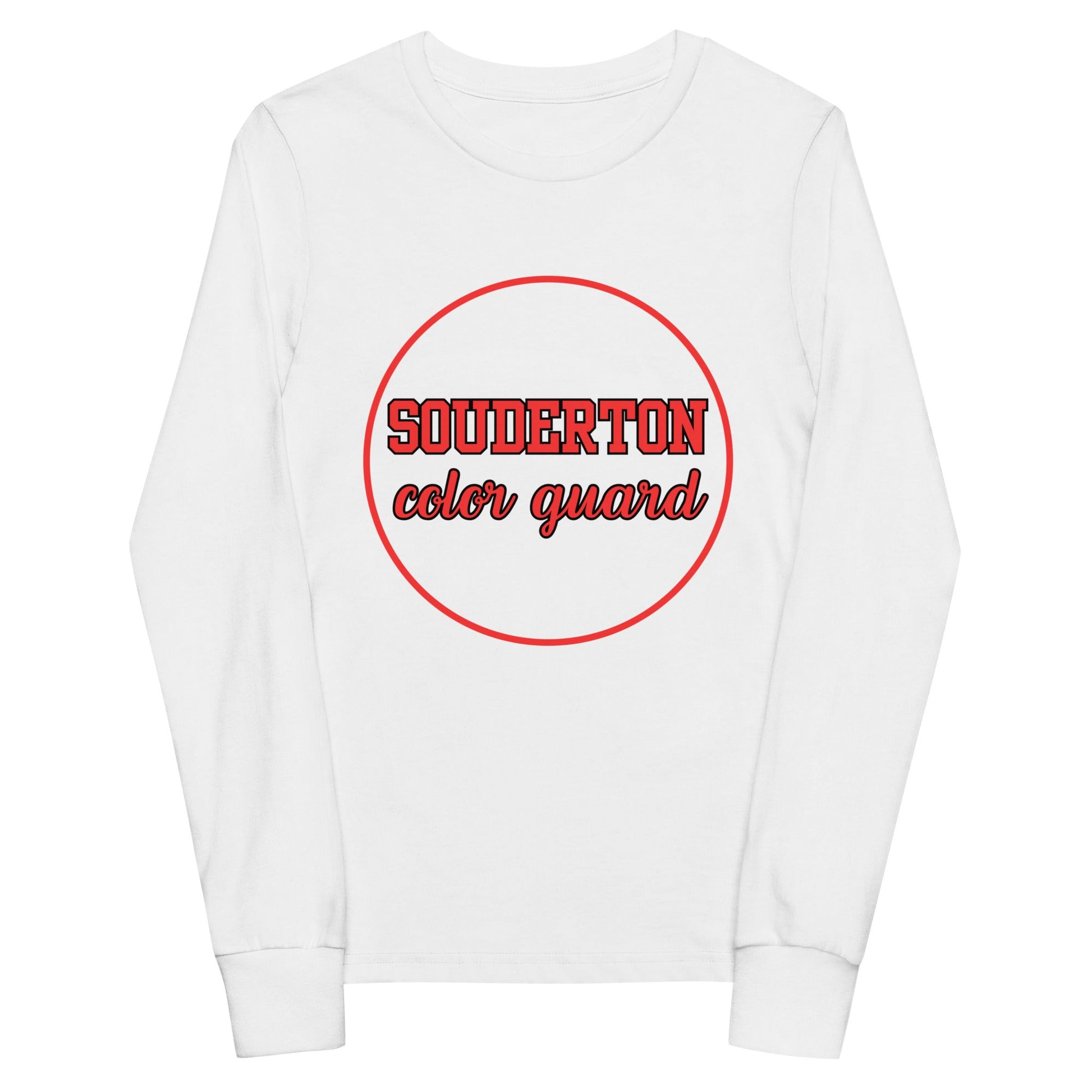 Performance | Youth Long Sleeve T-Shirt | Souderton Color Guard | Badge Logo