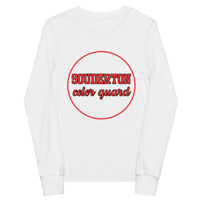 Performance | Youth Long Sleeve T-Shirt | Souderton Color Guard | Badge Logo