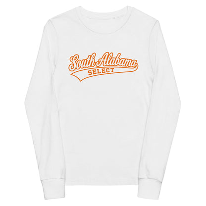 Performance | Youth Long Sleeve T-Shirt | South Alabama Select 8U | Athletics Logo