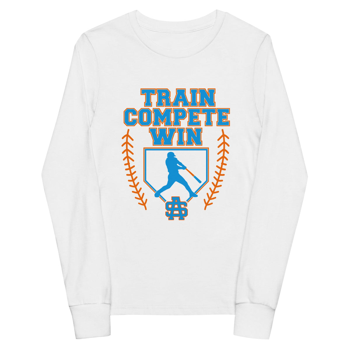 Performance | Youth Long Sleeve T-Shirt | South Alabama Select 8U | Emblem Logo