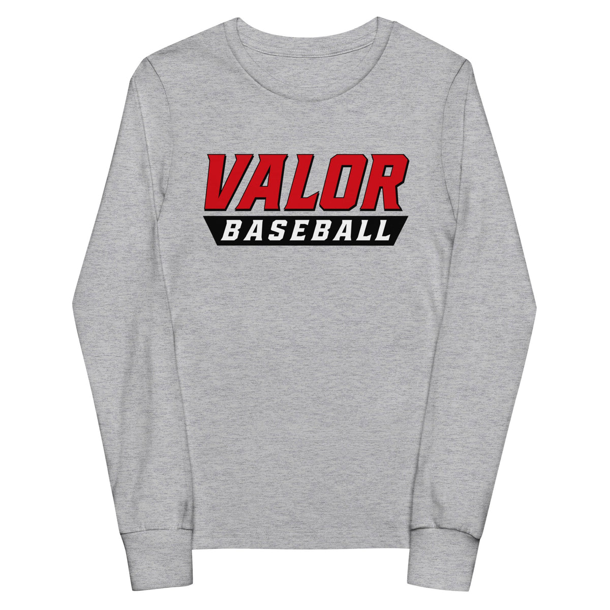 Performance | Youth Long Sleeve T-Shirt | South Bend Valor Baseball | Emblem Logo