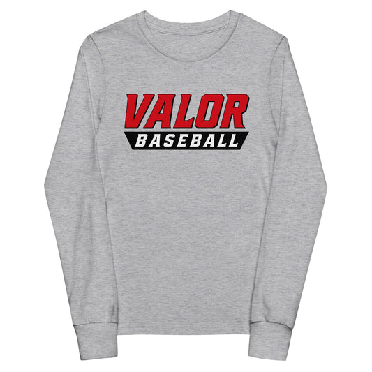 Performance | Youth Long Sleeve T-Shirt | South Bend Valor Baseball | Emblem Logo