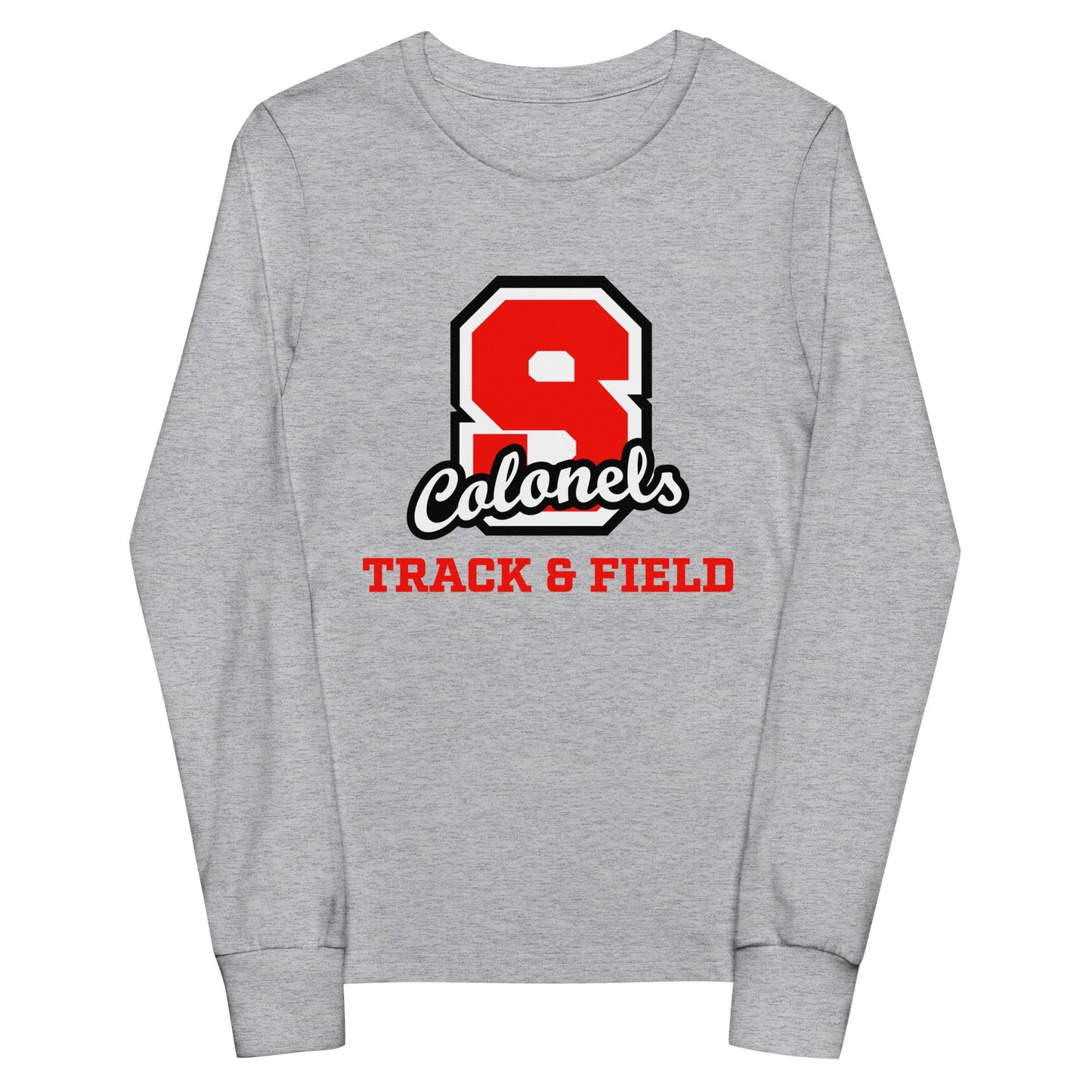 Performance | Youth Long Sleeve T-Shirt | South High Track | Block S Logo