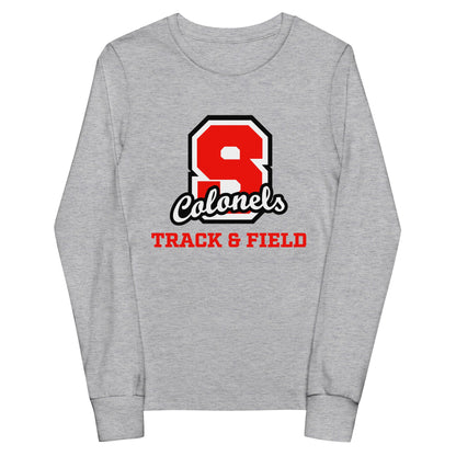 Performance | Youth Long Sleeve T-Shirt | South High Track | Block S Logo