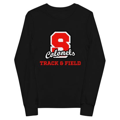 Performance | Youth Long Sleeve T-Shirt | South High Track | Block S Logo
