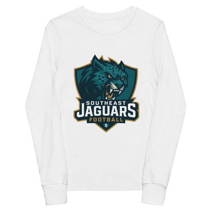 Performance | Youth Long Sleeve T-Shirt | Southeast Jaguars | Shield Logo