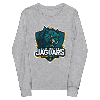 Performance | Youth Long Sleeve T-Shirt | Southeast Jaguars | Shield Logo