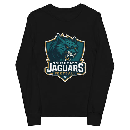 Performance | Youth Long Sleeve T-Shirt | Southeast Jaguars | Shield Logo