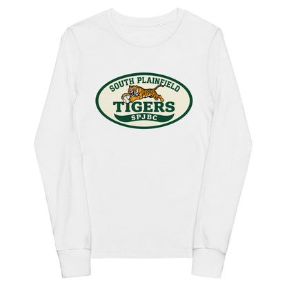 Performance | Youth Long Sleeve T-Shirt | SP Tigers 7U | Emblem Logo