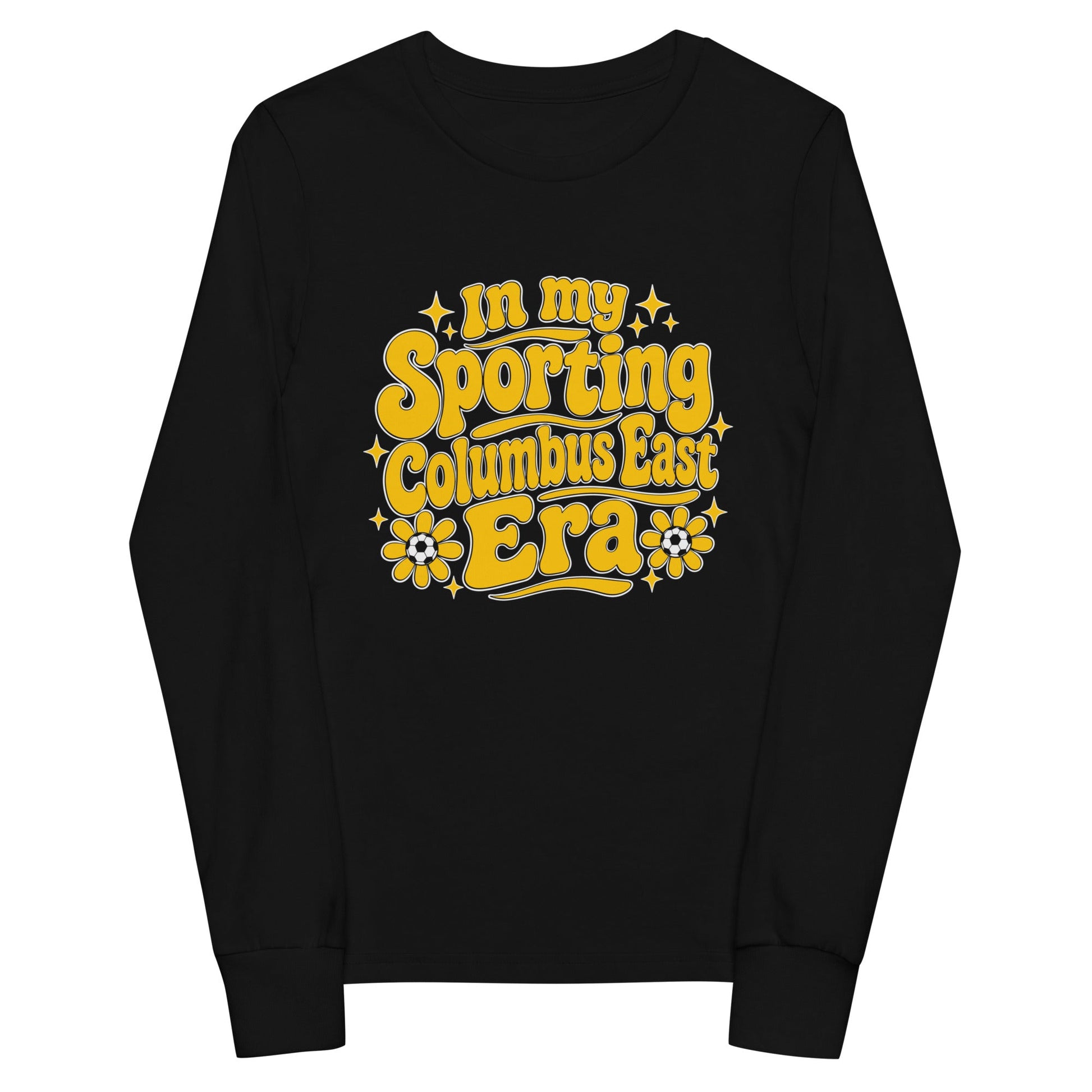 Performance | Youth Long Sleeve T-Shirt | Sporting Columbus East | Athletics Logo
