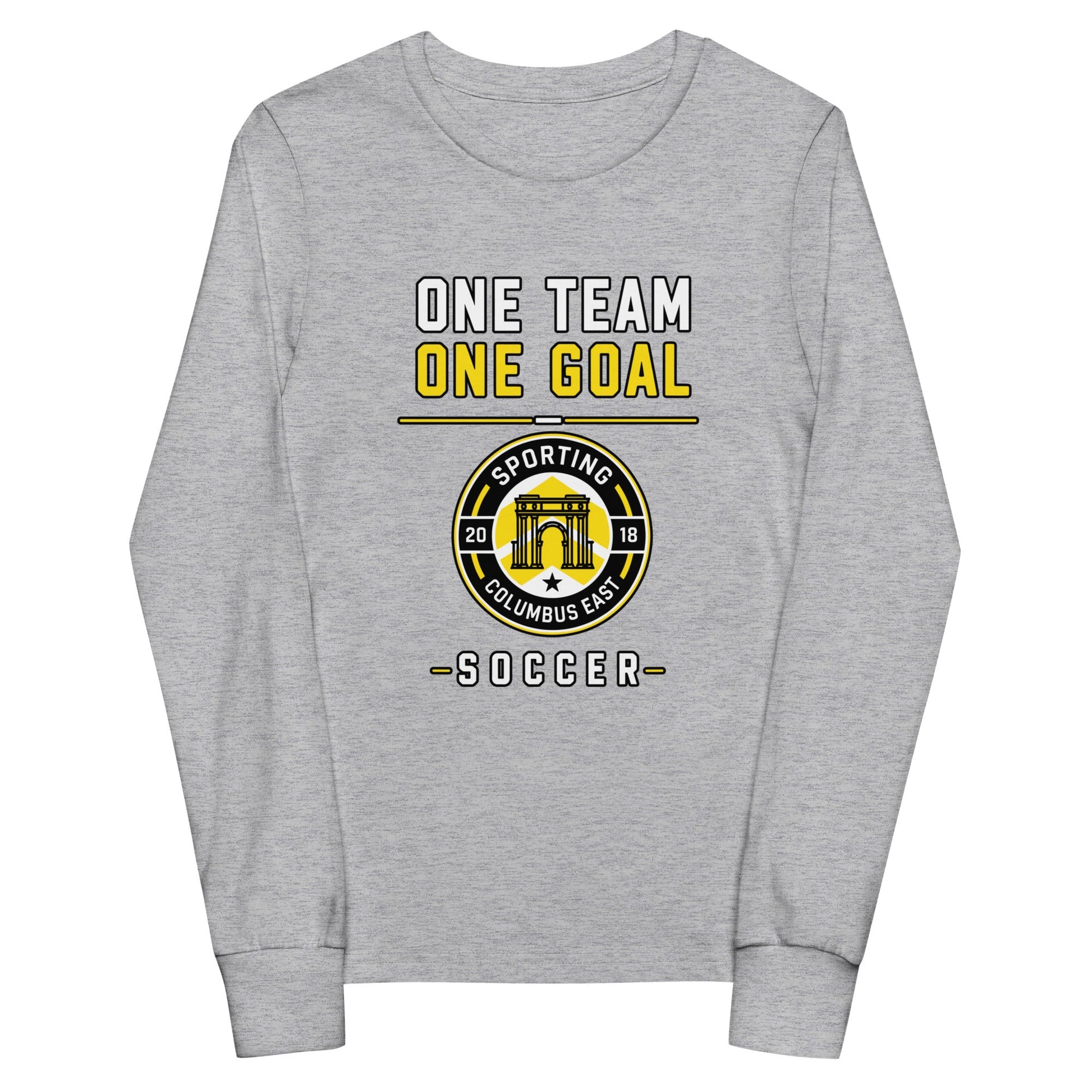 Performance | Youth Long Sleeve T-Shirt | Sporting Columbus East | Crest Logo