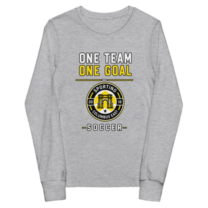 Performance | Youth Long Sleeve T-Shirt | Sporting Columbus East | Crest Logo