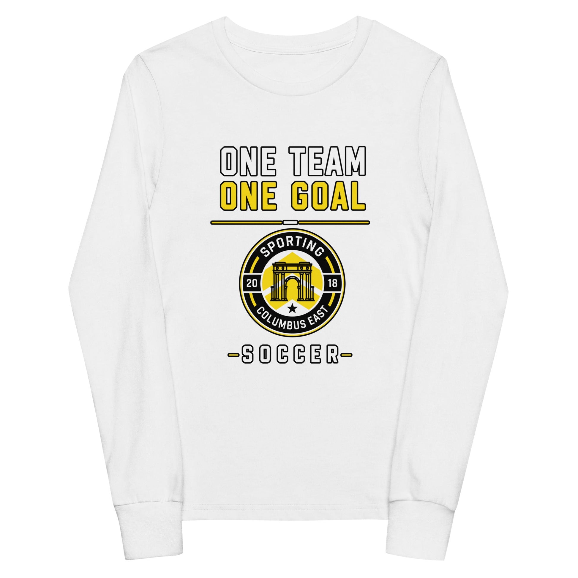 Performance | Youth Long Sleeve T-Shirt | Sporting Columbus East | Crest Logo