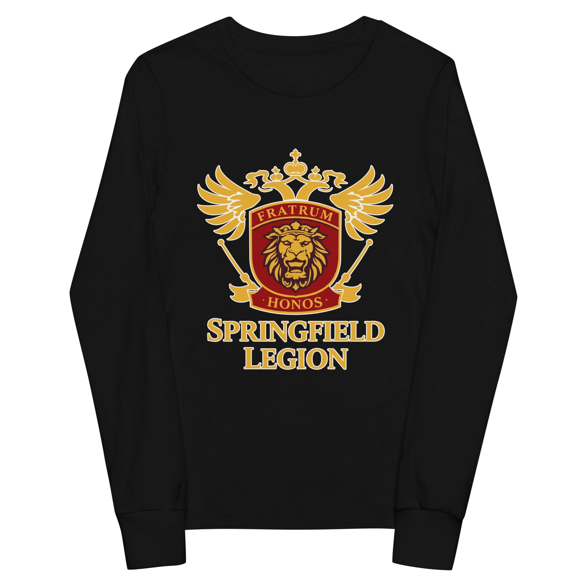 Performance | Youth Long Sleeve T-Shirt | Springfield Legion Hockey Club | Imperial Crest Logo