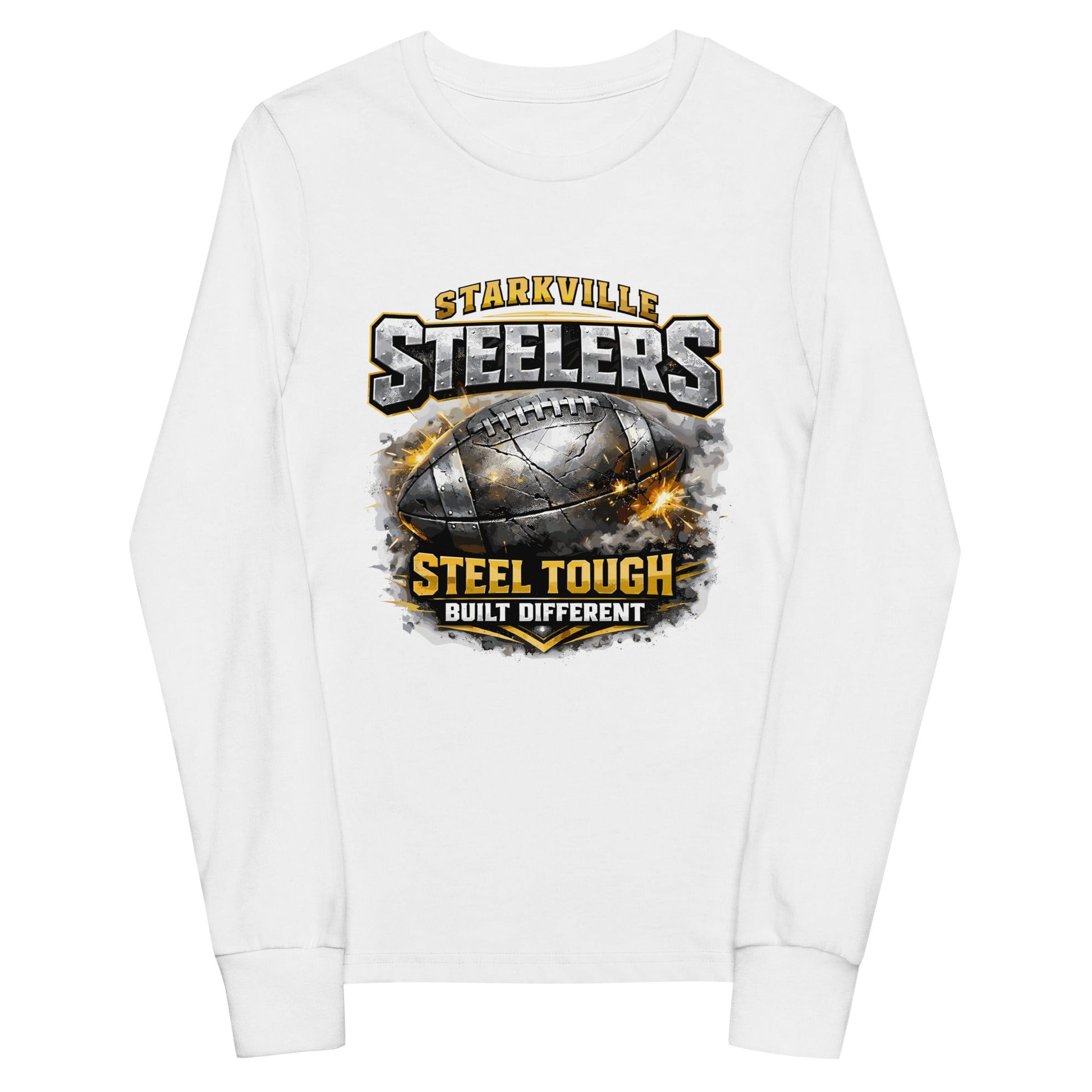 Performance | Youth Long Sleeve T-Shirt | Starkville Steelers | Icon Logo