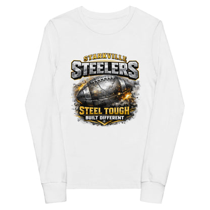 Performance | Youth Long Sleeve T-Shirt | Starkville Steelers | Icon Logo