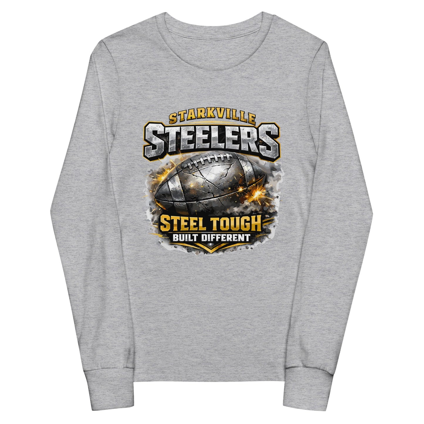 Performance | Youth Long Sleeve T-Shirt | Starkville Steelers | Icon Logo