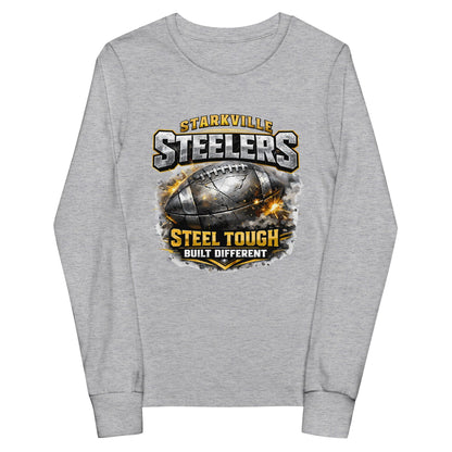 Performance | Youth Long Sleeve T-Shirt | Starkville Steelers | Icon Logo
