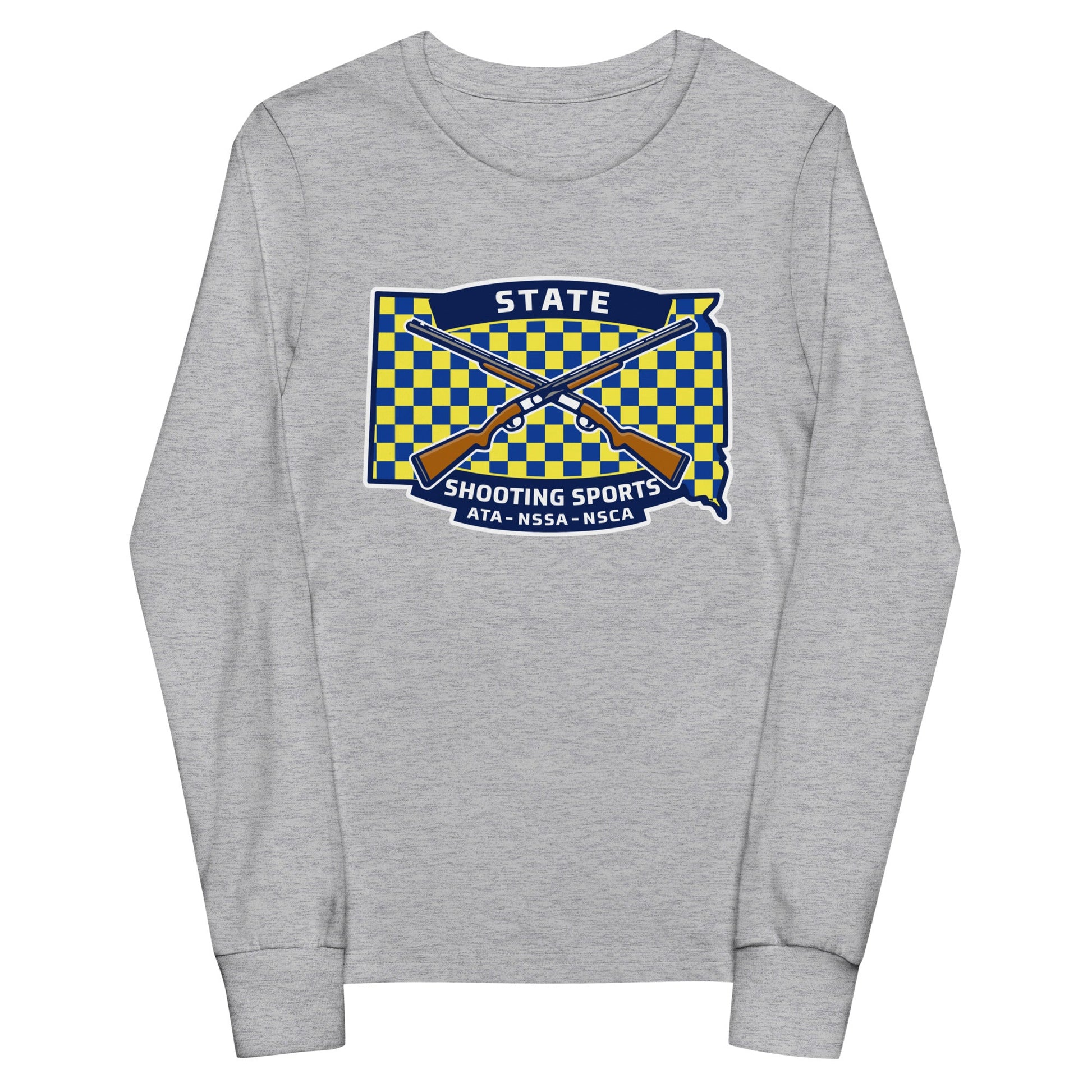 Performance | Youth Long Sleeve T-Shirt | State Shooting Sports | Flag Logo