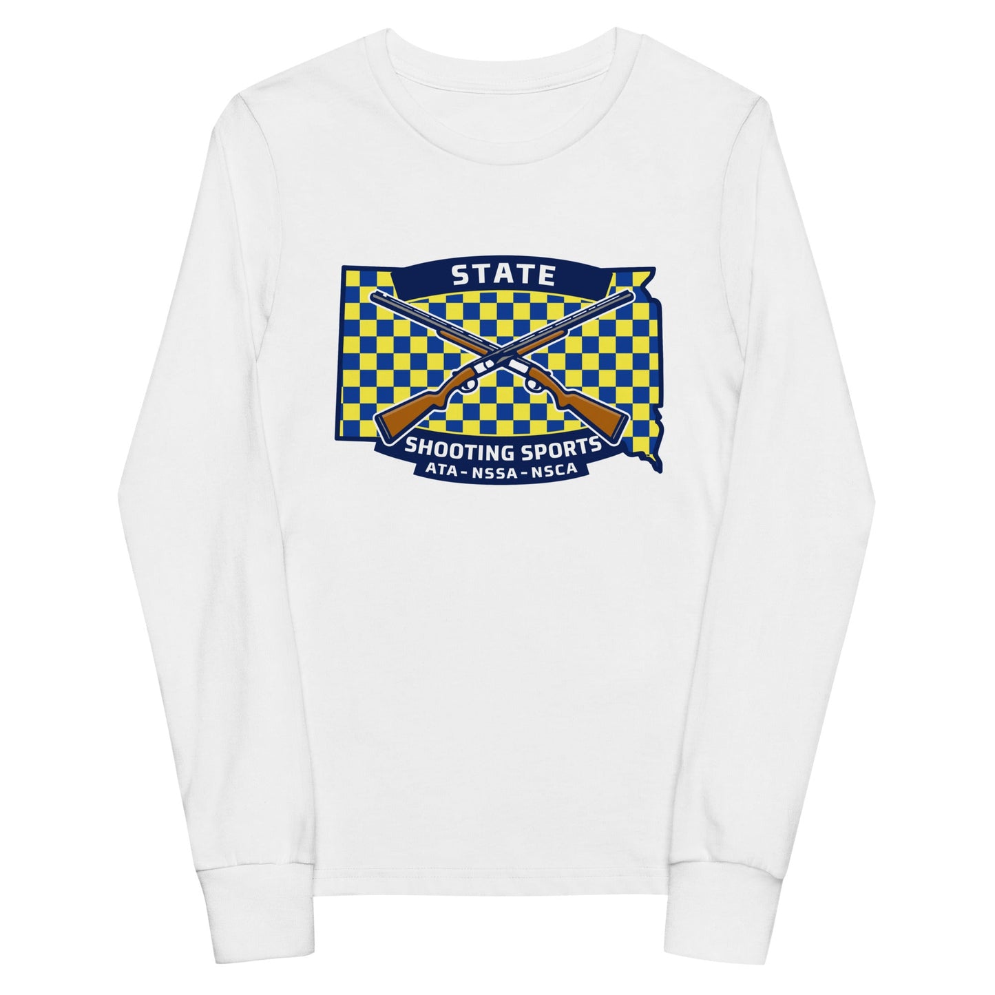 Performance | Youth Long Sleeve T-Shirt | State Shooting Sports | Flag Logo
