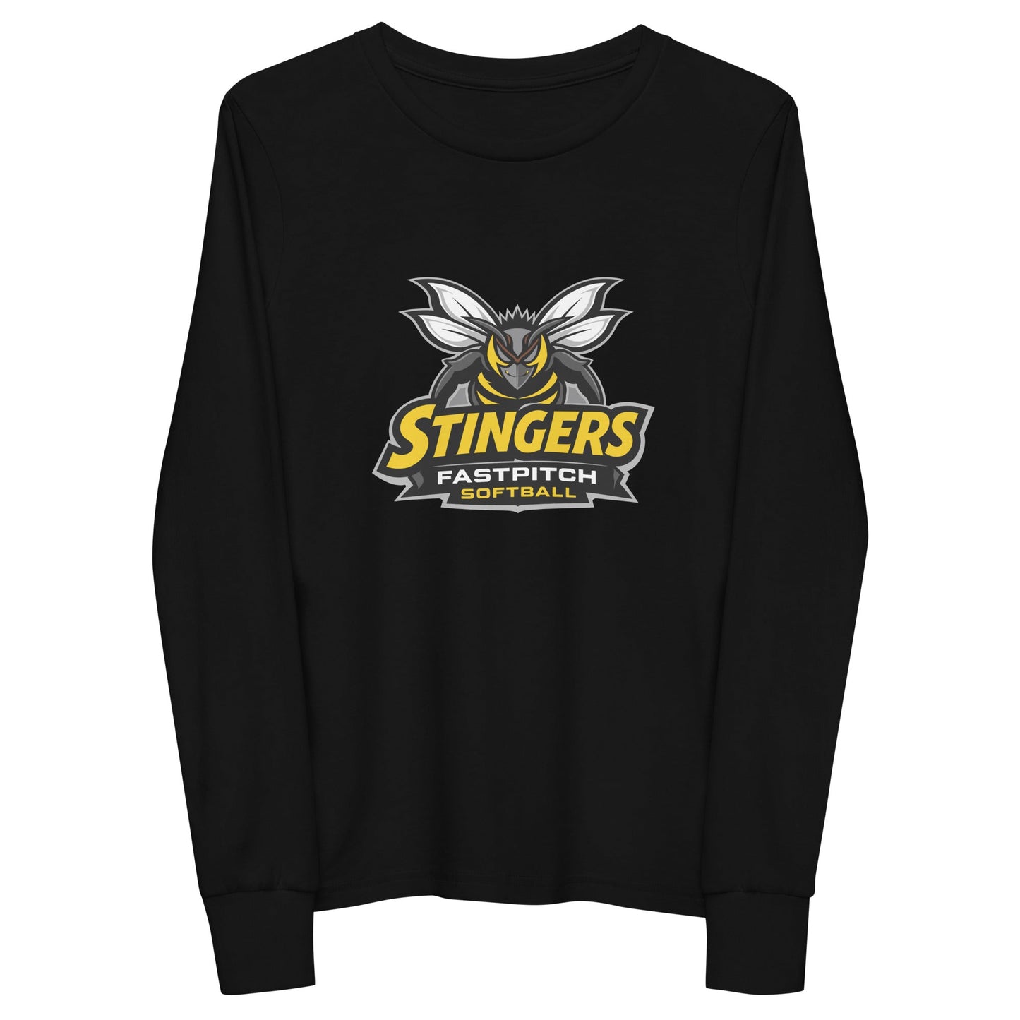 Performance | Youth Long Sleeve T-Shirt | Stingers Softball | Galatians 6:9 Logo
