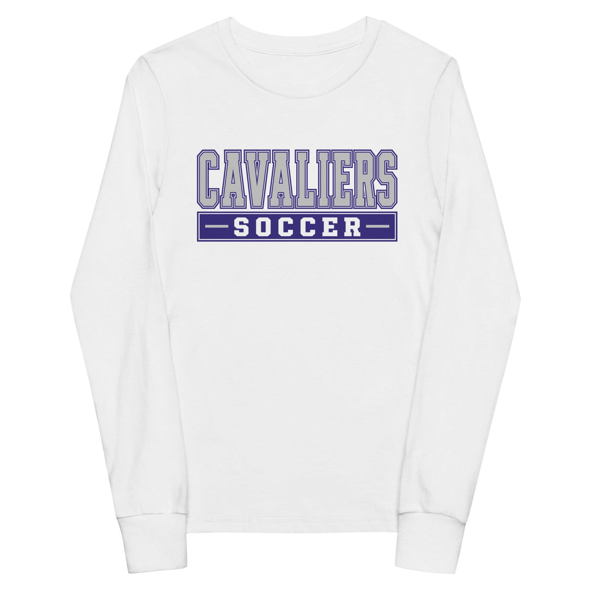 Performance | Youth Long Sleeve T-Shirt | STM Soccer | Modern Script Logo