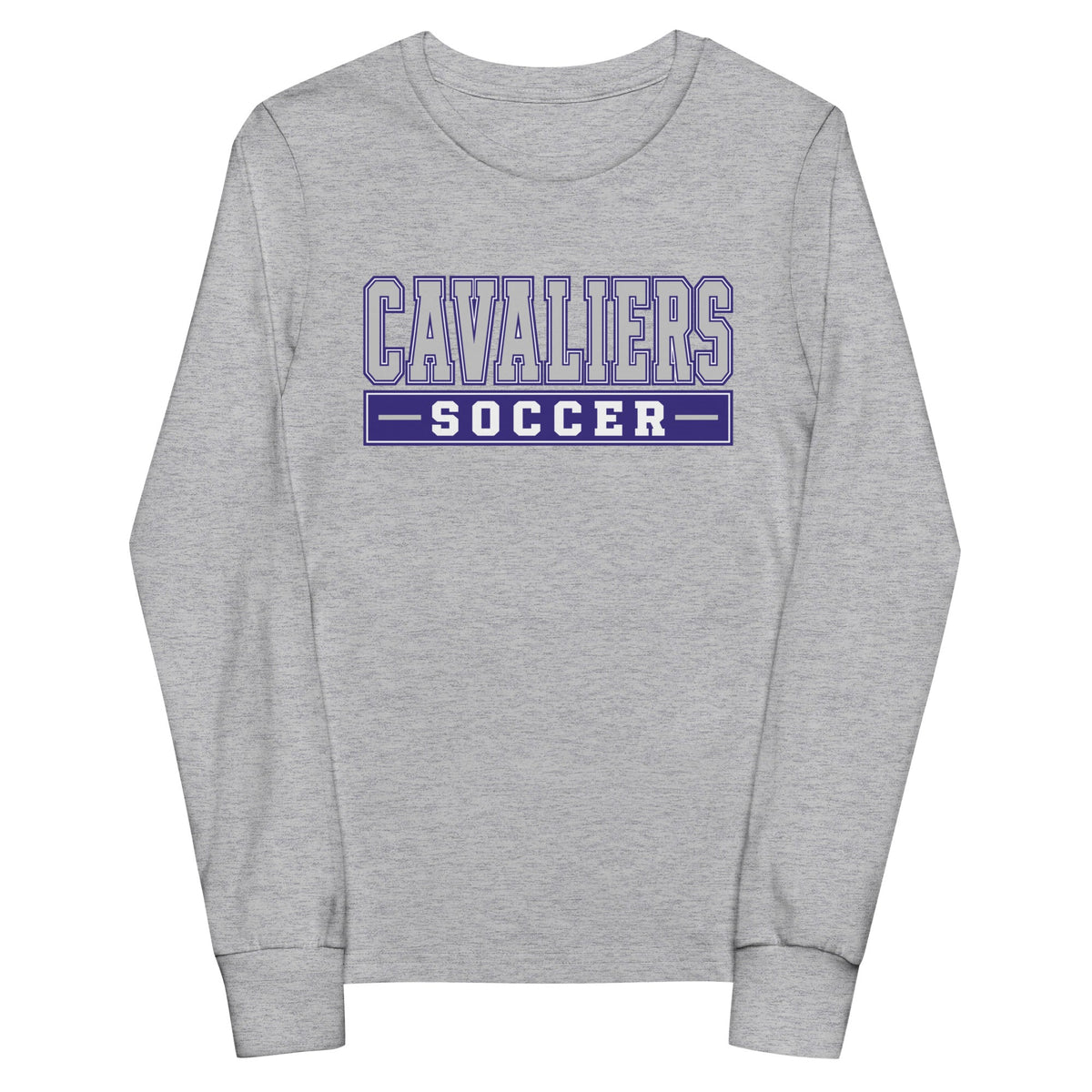 Performance | Youth Long Sleeve T-Shirt | STM Soccer | Modern Script Logo
