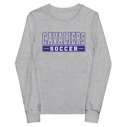 Performance | Youth Long Sleeve T-Shirt | STM Soccer | Modern Script Logo