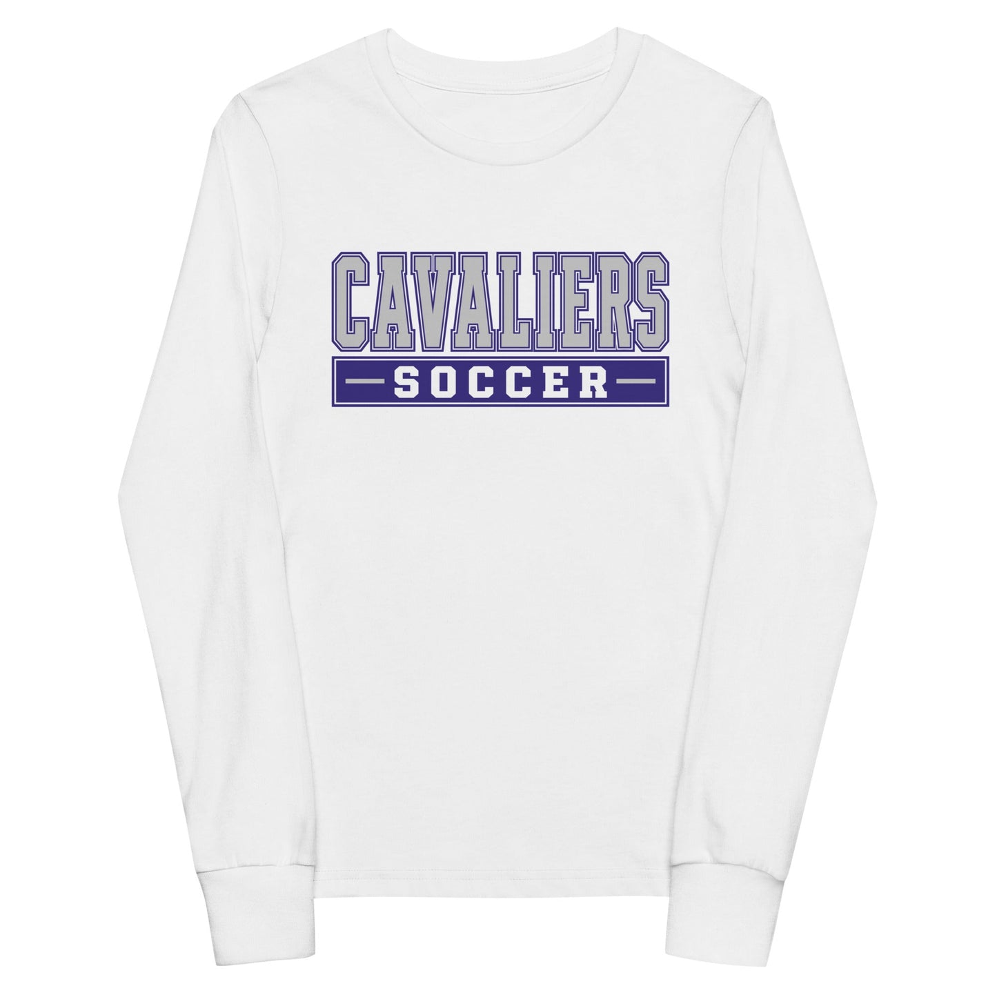 Performance | Youth Long Sleeve T-Shirt | STM Soccer | Modern Script Logo