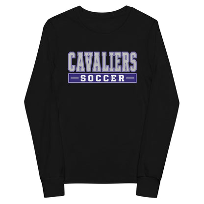 Performance | Youth Long Sleeve T-Shirt | STM Soccer | Modern Script Logo