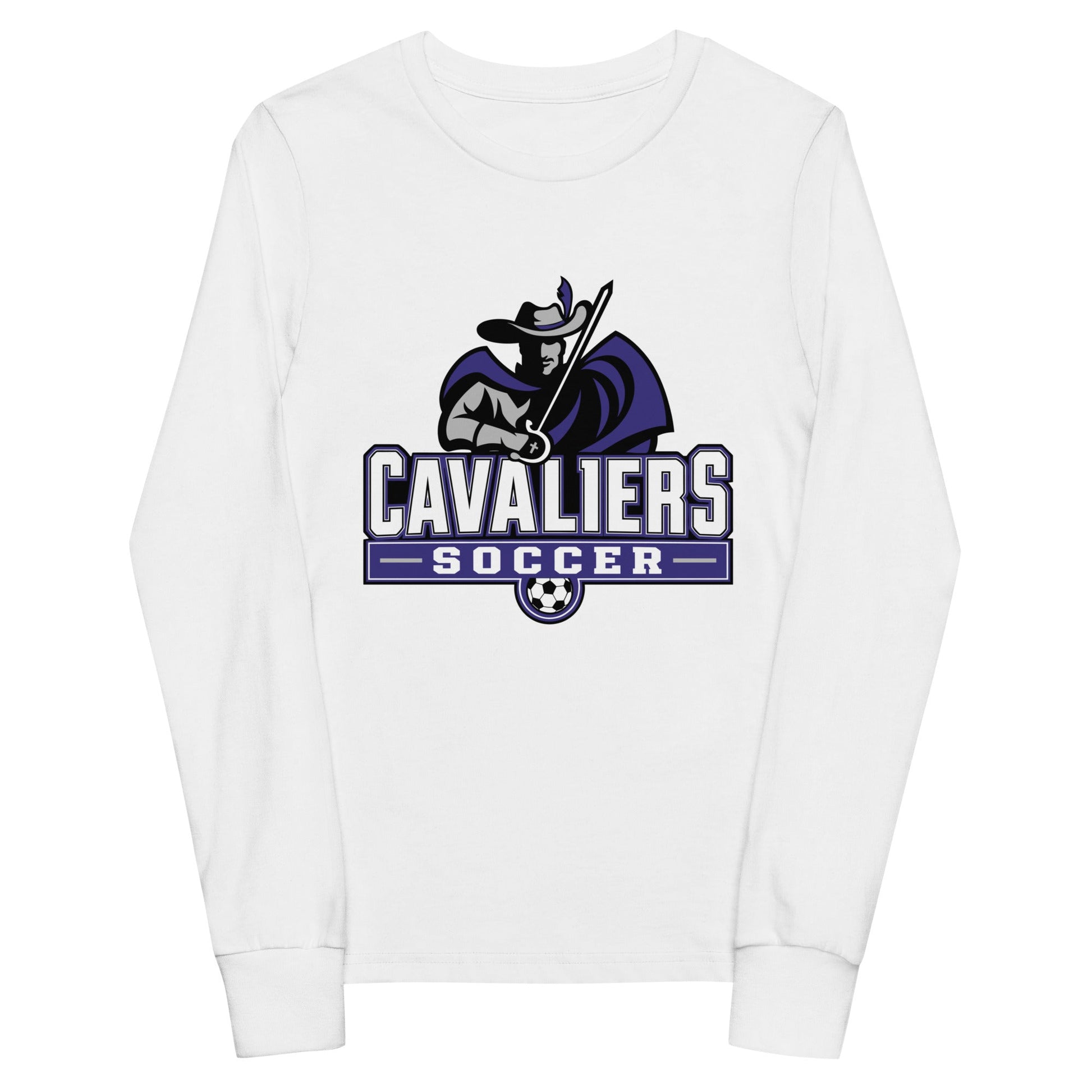 Performance | Youth Long Sleeve T-Shirt | STM Soccer | Vanguard Logo