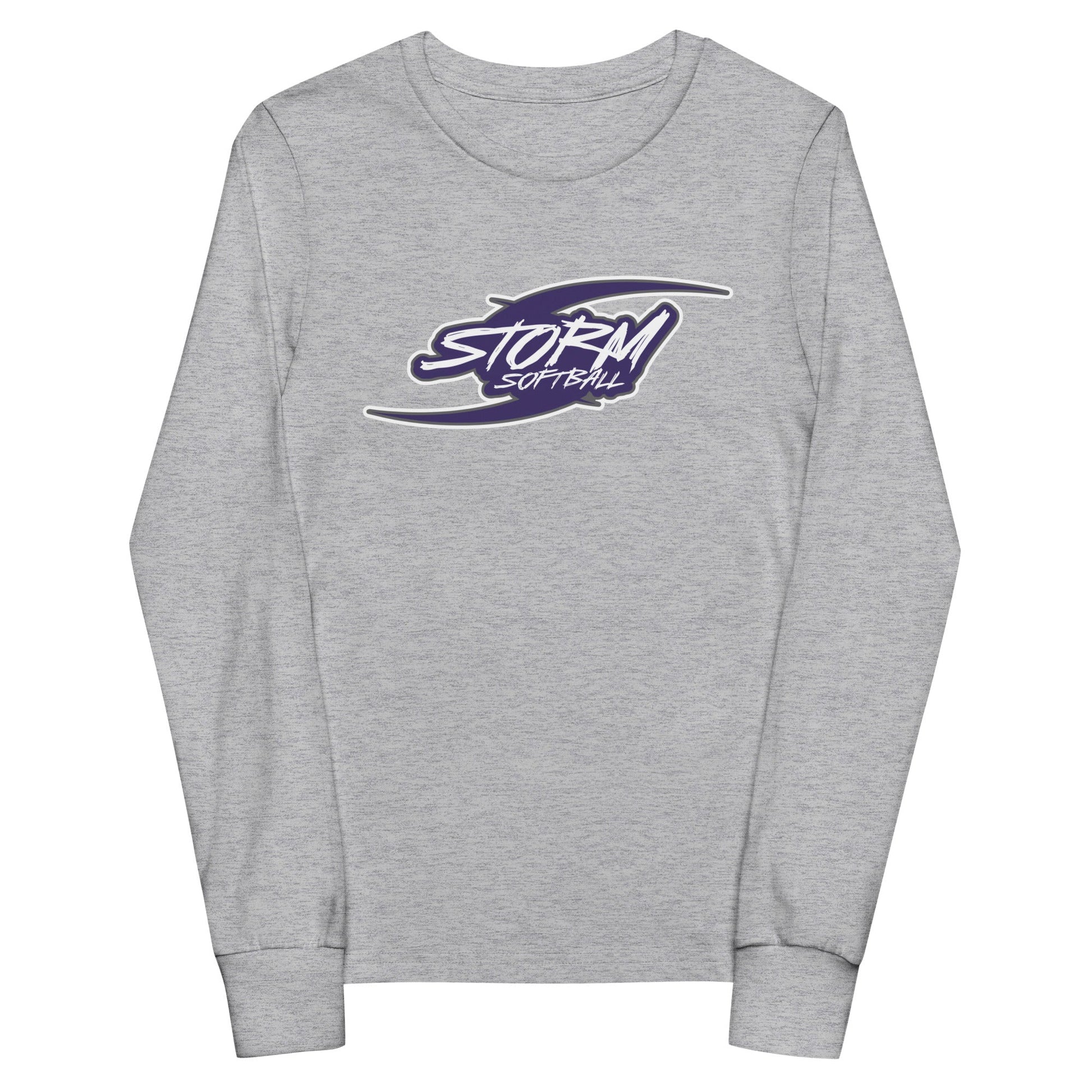 Performance | Youth Long Sleeve T-Shirt | Storm Softball | Storm Logo