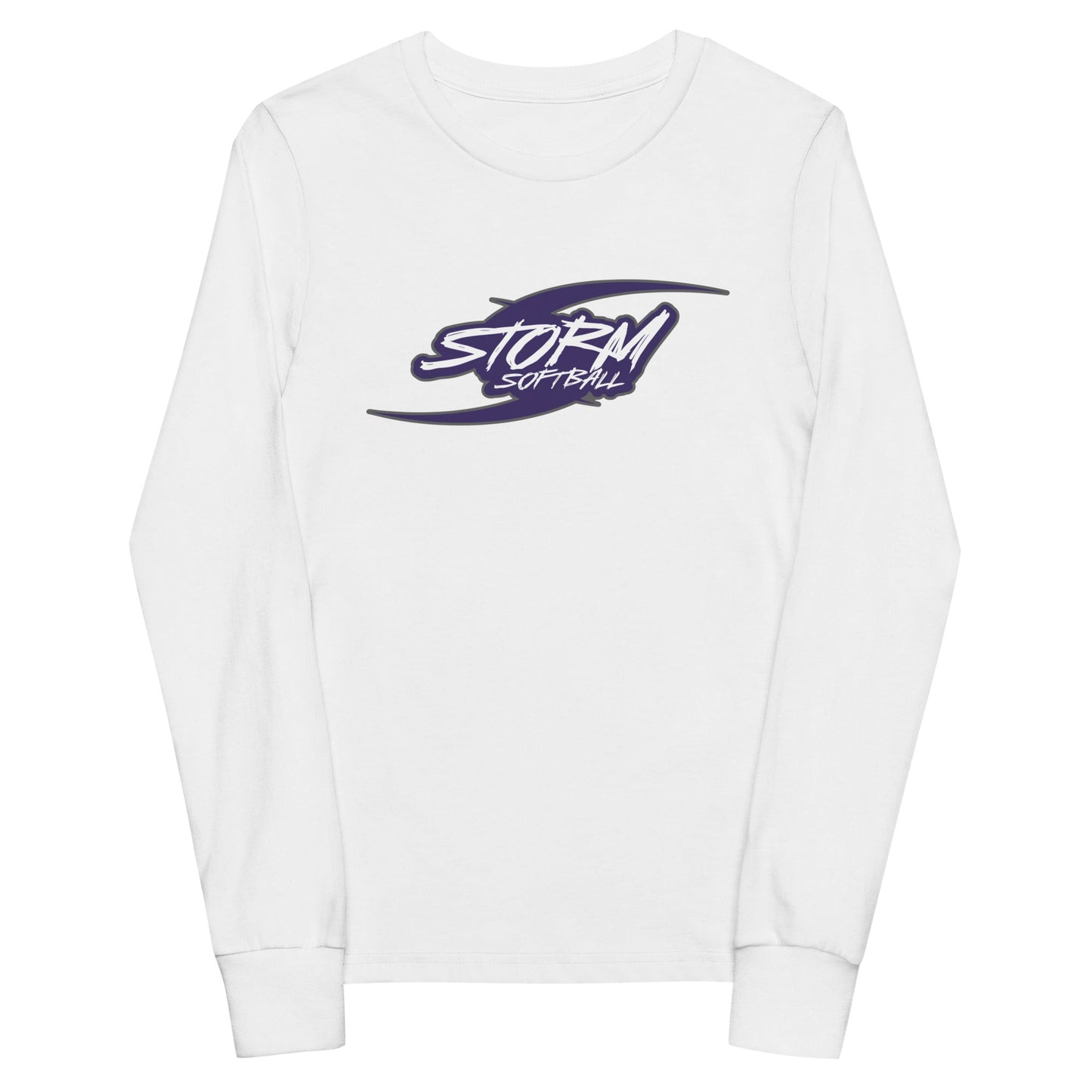 Performance | Youth Long Sleeve T-Shirt | Storm Softball | Storm Logo