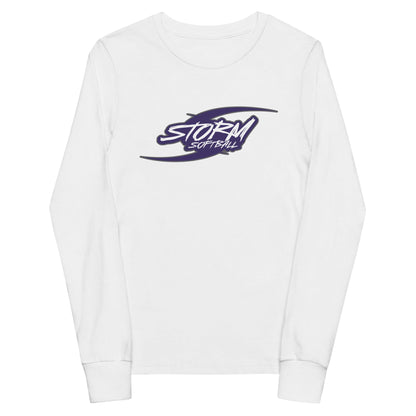 Performance | Youth Long Sleeve T-Shirt | Storm Softball | Storm Logo