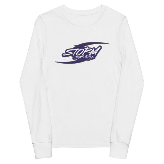 Performance | Youth Long Sleeve T-Shirt | Storm Softball | Storm Logo